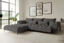 99rooms Ecksofa Ferrano L-Form Chenille EDEN Bild 4
