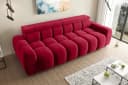 99rooms Big-Sofa Alessio mit elektrischer Sitztiefenverstellung Velours Tiffany Bild 3
