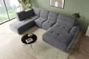 99rooms Wohnlandschaft Elvaro - U-Form Sofa Velours PALLADIUM Bild 3
