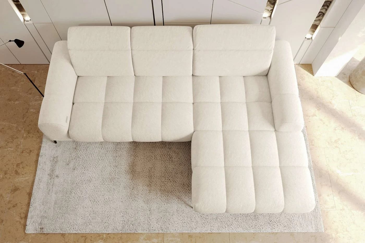 99rooms Ecksofa Milano L-Form Chenille APHRODITE - Bild 3