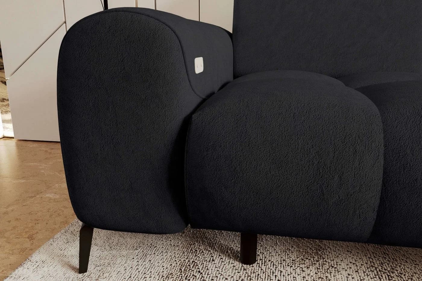 99rooms Ecksofa Milano L-Form Chenille APHRODITE - Bild 4