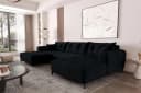 99rooms Wohnlandschaft Massimo U-Form Cordstoff POSO Bild 1