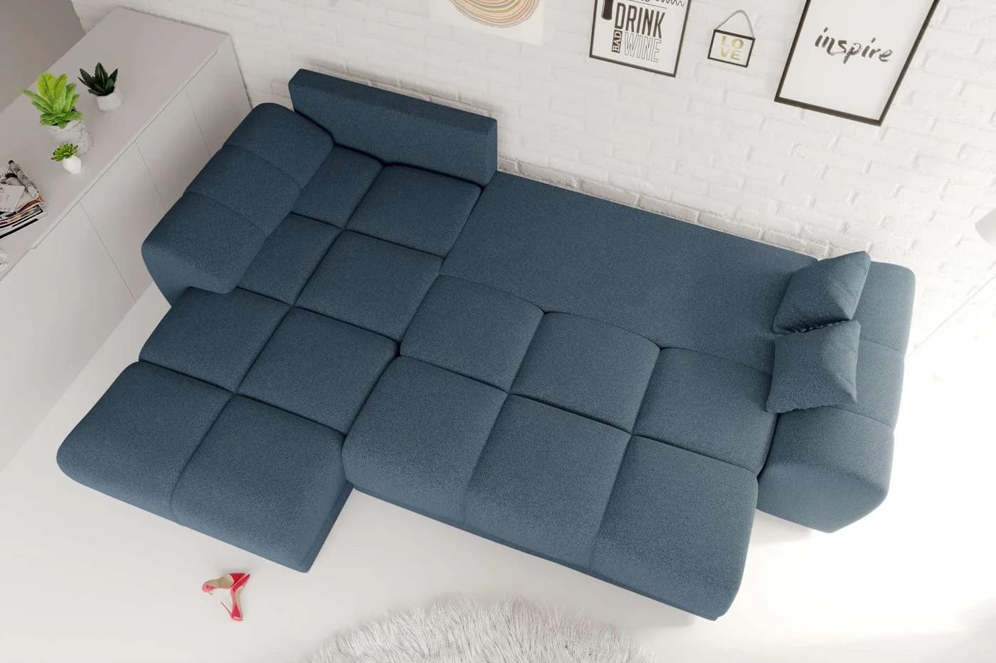 99rooms Ecksofa Antalya L-Form Sofa mit Schlaffunktion - Bild 5