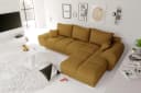 99rooms Ecksofa Antalya L-Form mit Schlaffunktion und Bettkasten Bild 3