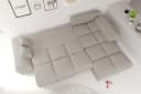 99rooms Ecksofa Antalya L-Form mit Schlaffunktion und Cordstoff POSO Bild 5