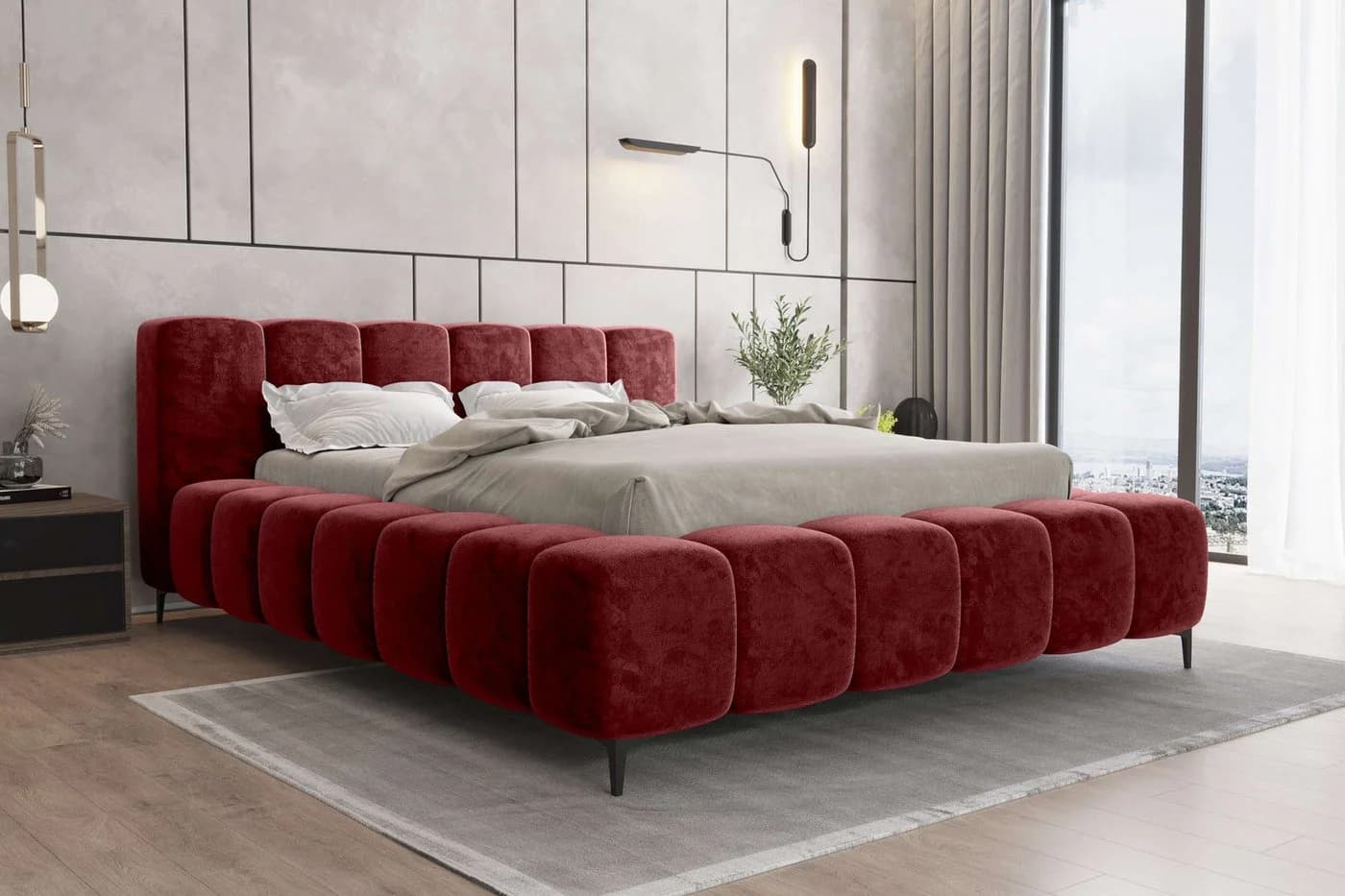 99rooms Polsterbett Cozy mit Bettkasten und Lattenrost - Bild 2