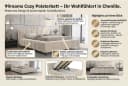 99rooms Polsterbett Cozy mit Bettkasten und Lattenrost Bild 4