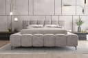 99rooms Polsterbett Cozy Grau mit Bettkasten Bild 1
