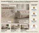 99rooms Polsterbett Cozy Grau mit Bettkasten Bild 5