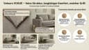 99rooms Wohnlandschaft Toscana U-Form Bettfunktion Velours Bild 5