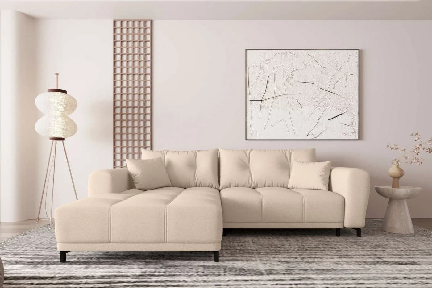 99rooms Ecksofa Massimo L-Form Sofa mit Schlaffunktion - Bild 2