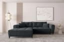 99rooms Ecksofa Massimo L-Form Eckcouch mit Schlaffunktion Cordstoff POSO Bild 2