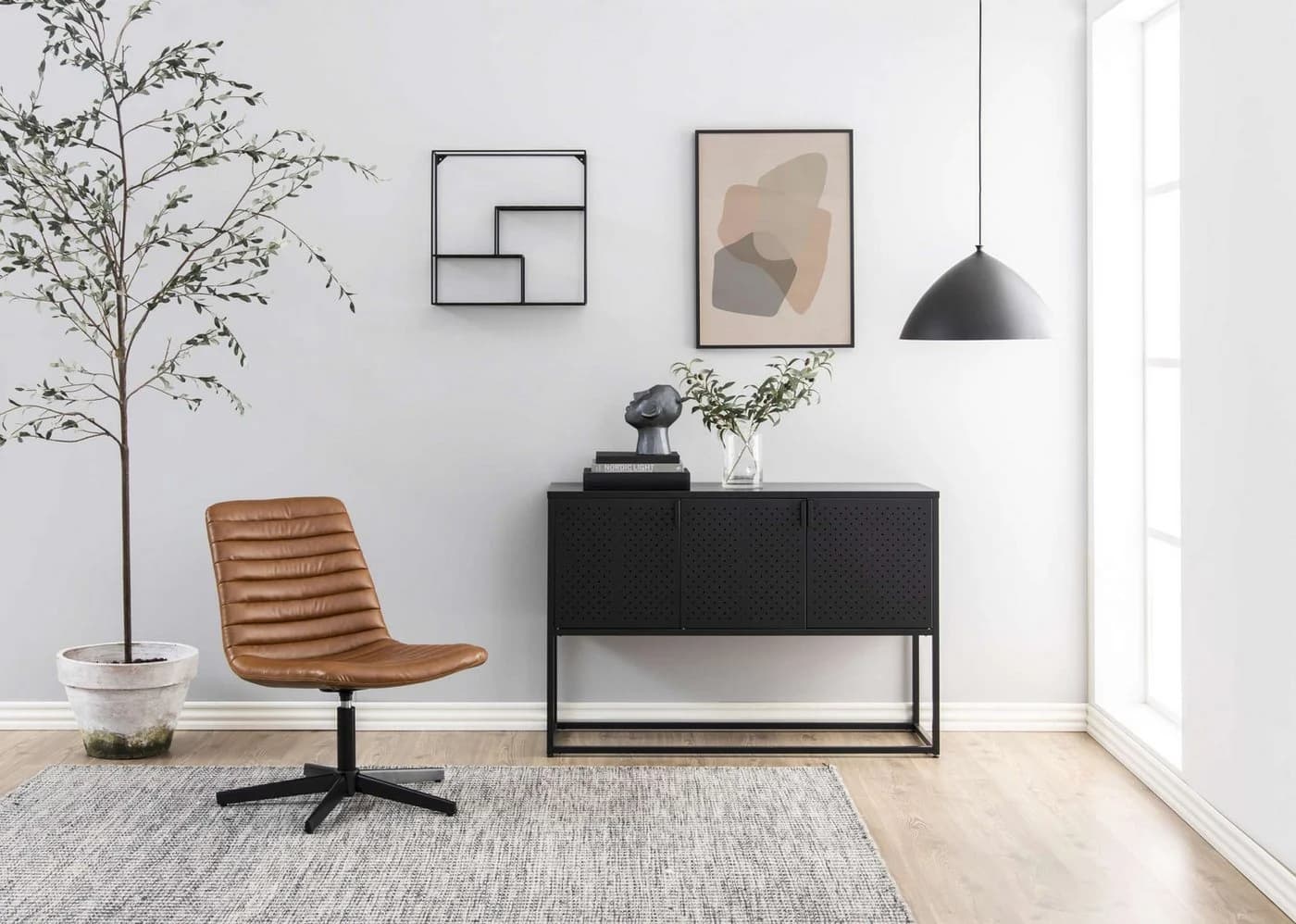 99rooms Kommode Neutok Schwarz Modernes Sideboard mit Stauraum - Bild 5