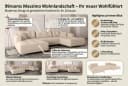99rooms Wohnlandschaft Massimo U-Form Sofa mit Schlaffunktion Bild 5