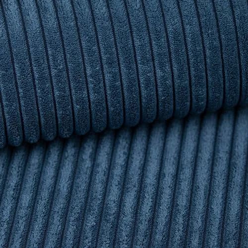 99rooms Dekokissen Mio Blau Cordstoff Modern - Bild 4