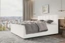 99rooms Boxspringbett Bergamo Weiß mit Topper Bild 4