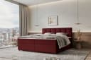 99rooms Boxspringbett Bergamo Bordeaux Modern Bild 2