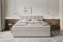 99rooms Boxspringbett Bergamo Beige mit Topper Bild 1