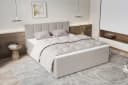 99rooms Boxspringbett Bergamo Beige mit Topper Bild 3