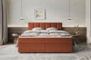 99rooms Boxspringbett Bergamo Cordstoff AMBIENCE mit Topper Bild 1