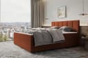 99rooms Boxspringbett Bergamo Cordstoff AMBIENCE mit Topper Bild 4