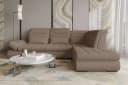 99rooms Ecksofa Toscana L-Form Bettfunktion Velours Antilope Bild 1