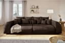 99rooms Big-Sofa Lucca mit Schlaffunktion und Kissenset Bild 1