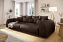 99rooms Big-Sofa Lucca mit Schlaffunktion und Kissenset Bild 2