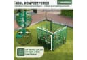 Heimfleiss® Metall Komposter 450L/750L Silber Bild 3