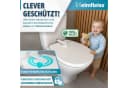 Heimfleiss® WC-Sitz mit Absenkautomatik, Oval, Weiß, Antibakteriell Bild 4