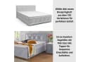Boxbett HOME AFFAIRE Alfie mit Bettkasten & Matratzen Anthrazit Bild 3