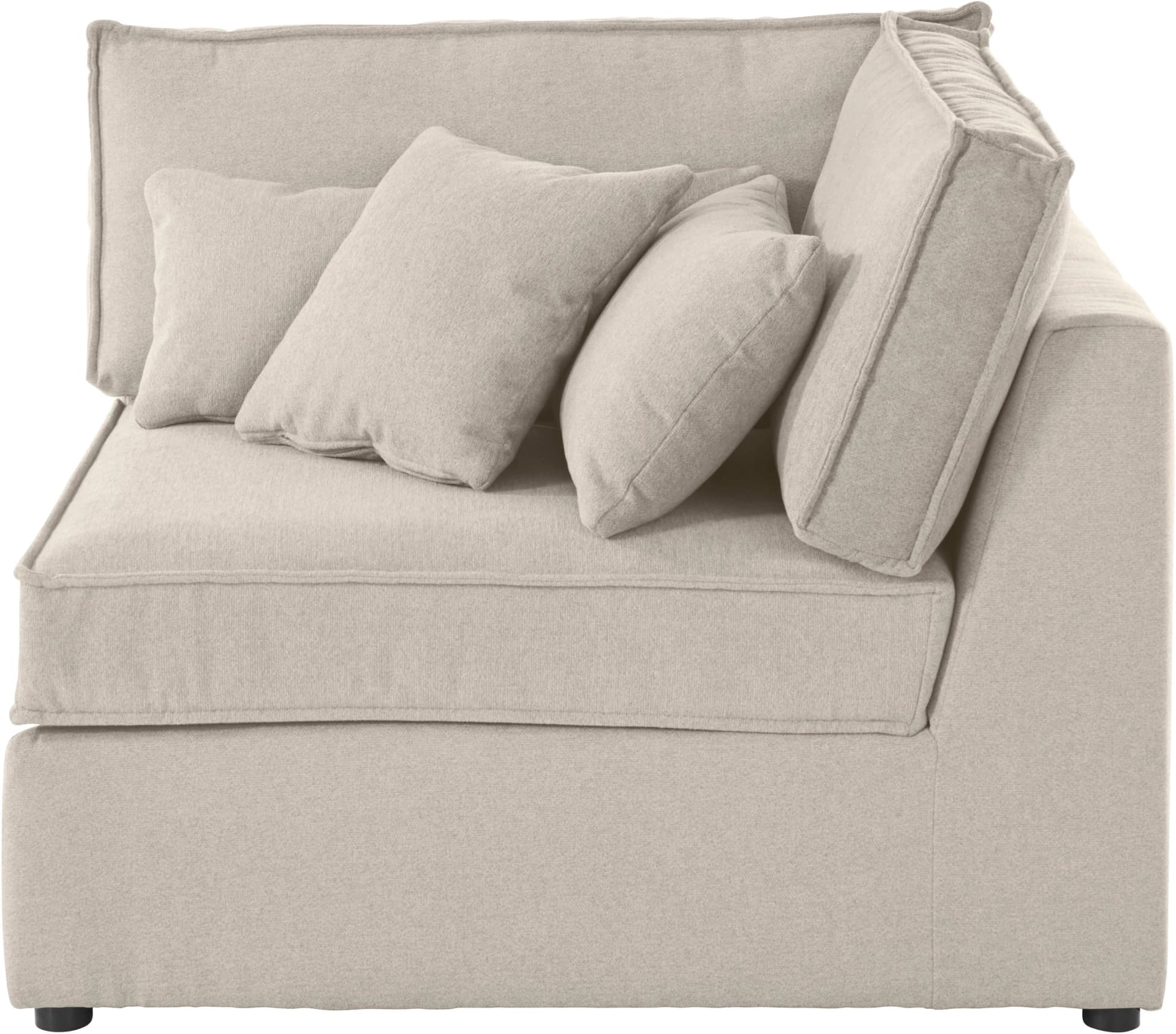 OTTO HOME Florid Sofa-Eckelement Beige Modulsofa