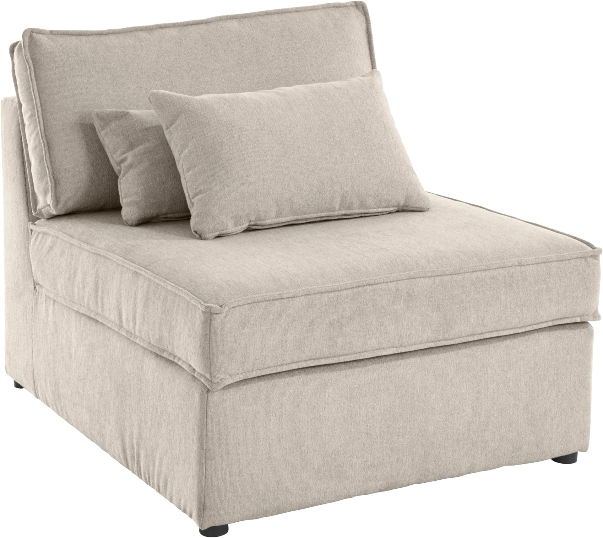 OTTO HOME Sofa-Mittelelement Florid Beige Modulsofa