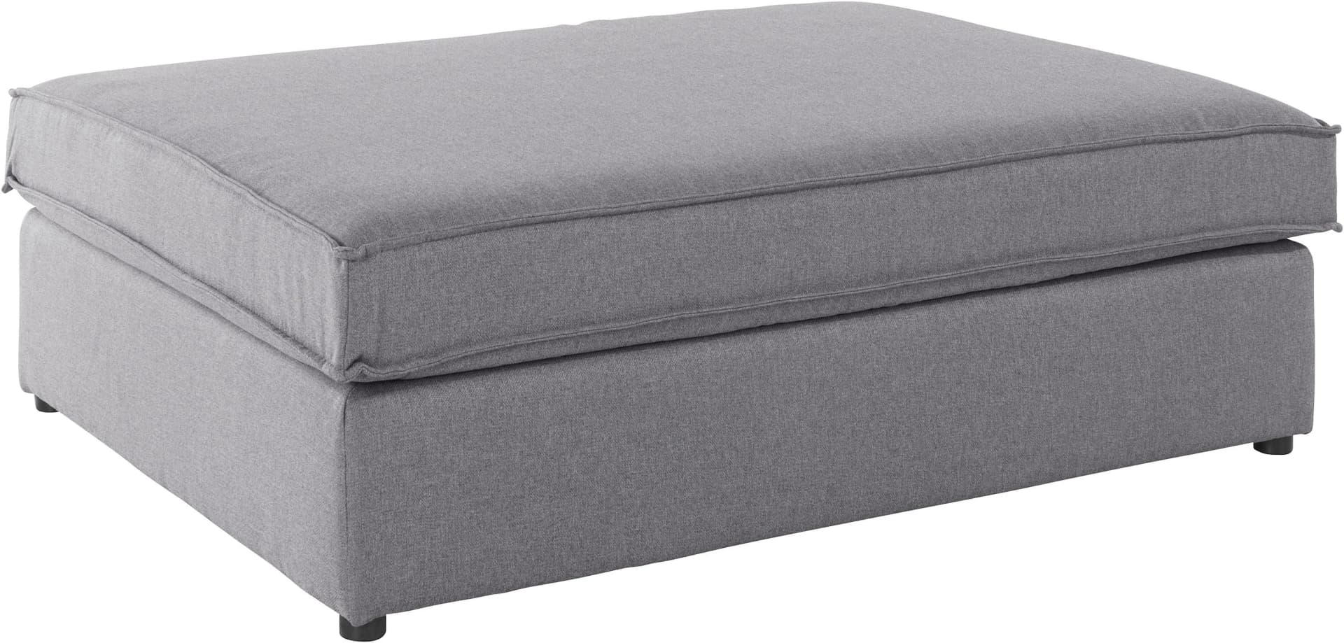OTTO HOME Polsterhocker Enid Hellgrau Modulsofa