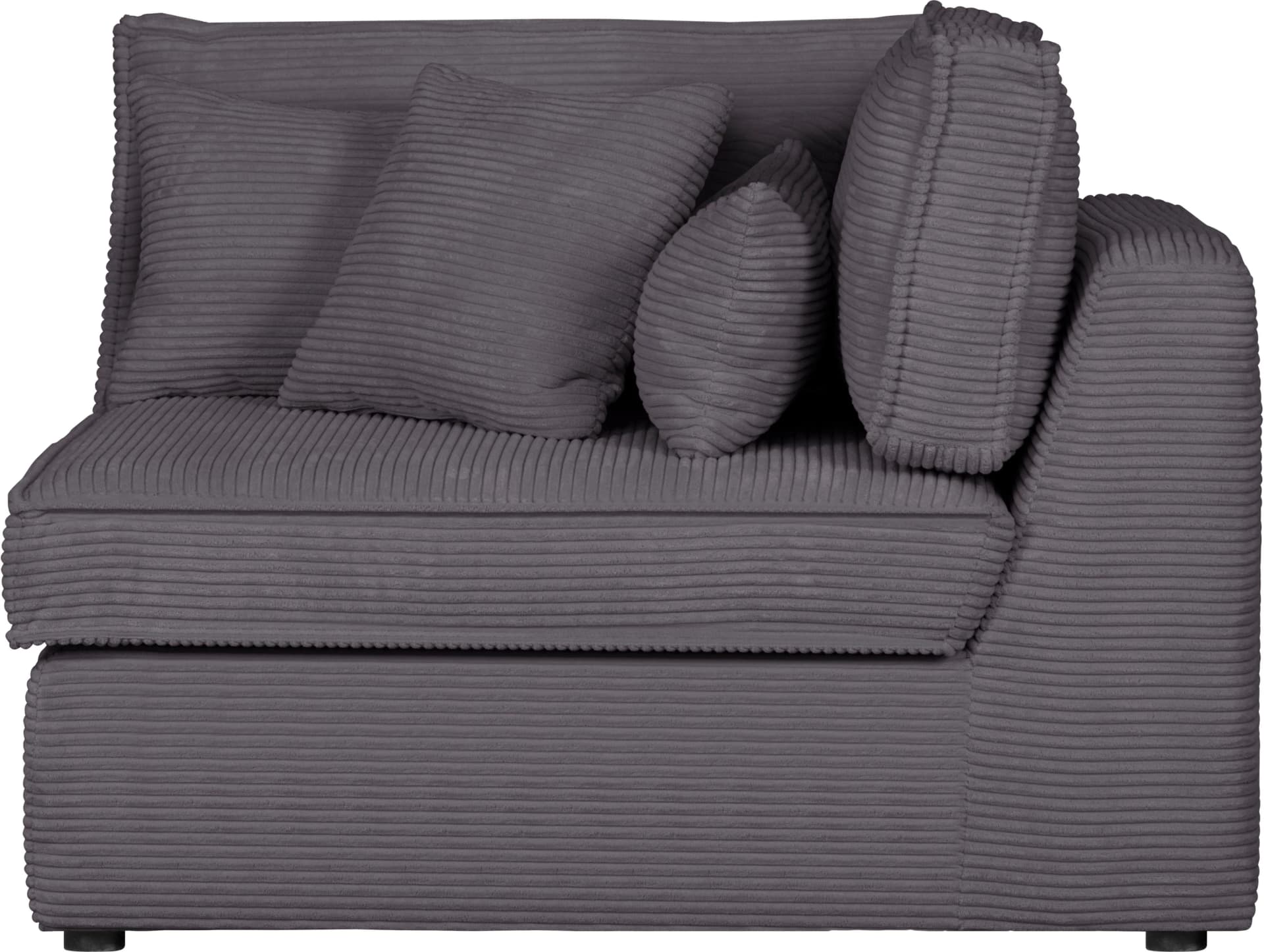 OTTO HOME Enid Sofa-Eckelement Grau Polyester