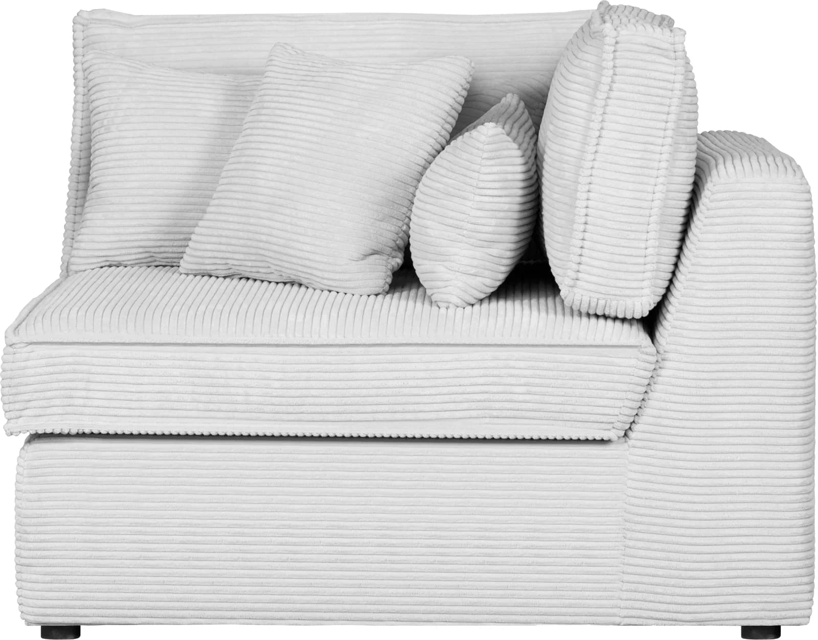 OTTO HOME Florid Sofa-Eckelement Beige Cord Modulsofa