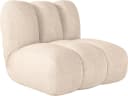 LeGer Home Priya Loungesessel Beige Bouclé Modern Bild 4