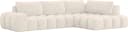 OTTO HOME AZITA Ecksofa L-Form Beige Samtoptik Bild 5