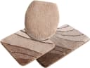 OTTO HOME Badtextil-Set 3-tlg. Josie Beige Wellen-Motiv Bild 1