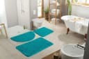 OTTO home Badematte Regona Unifarben Petrol Rutschhemmend Bild 1