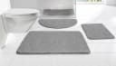 OTTO home Badematte Regona Grau Polyester Rutschhemmend Bild 2