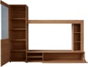 INOSIGN Wohnwand Laholm Braun Eichefarben Modern 4-tlg Bild 3
