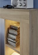 INOSIGN Wohnwand Laholm Braun Eichefarben Modern 4-tlg Bild 5