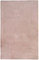 Bruno Banani Fellteppich Rabbit 2 Rosa Modern Uni-Design Bild 1
