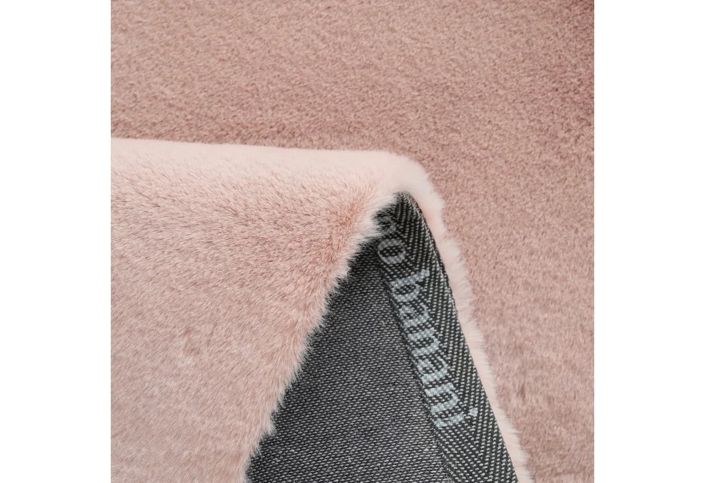 Bruno Banani Fellteppich Rabbit 2 Rosa Modern Uni-Design - Bild 5