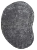 Bruno Banani Hochflor-Teppich Dana Bean Shape Grau U-förmig Uni Bild 2