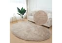 Bruno Banani Hochflor-Teppich Beige U-Form Uni Bild 1