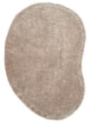 Bruno Banani Hochflor-Teppich Beige U-Form Uni Bild 2