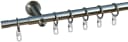 OTTO HOME Gardinenstange Kappe 1-läufig silber ausziehbar 130-240cm Bild 4