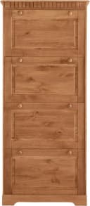 OTTO HOME Schuhschrank Lisa Beige 4 Klappen FSC Holz Bild 3